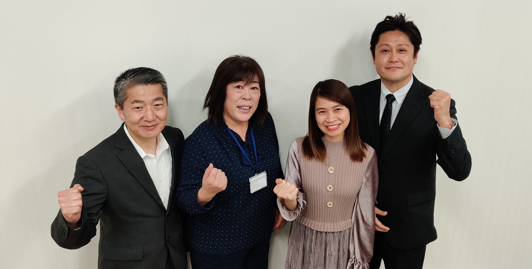 トクヨシ精機のスタッフ4名